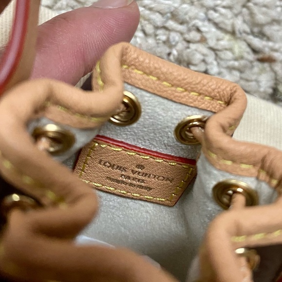 NWT Authentic Louis Vuitton Micro Noé bag charm - Picture 5 of 9